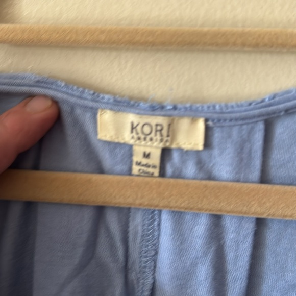 Light Blue Women's Top - Picture 2 of 7